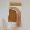 handmade, modern & contemporary woven wall hanging. handmade home textiles and decor.