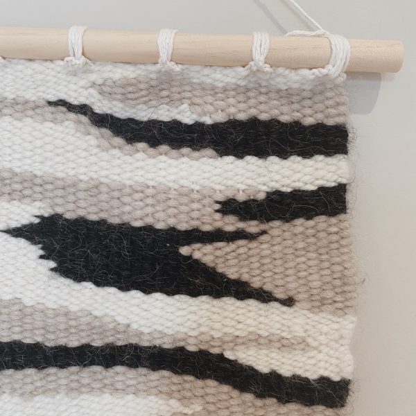 handmade, modern & contemporary woven wall hanging. handmade home textiles and decor.